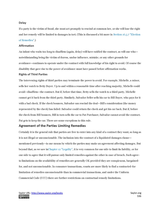 Business Law and the Legal Environment - Page 536